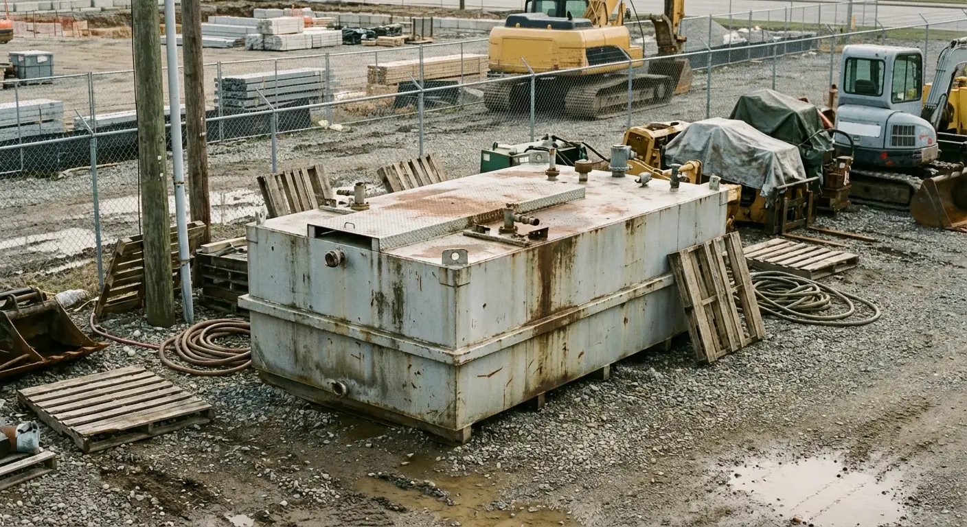 Double-wall generator fuel tank system with spill containment in Grand Junction, CO