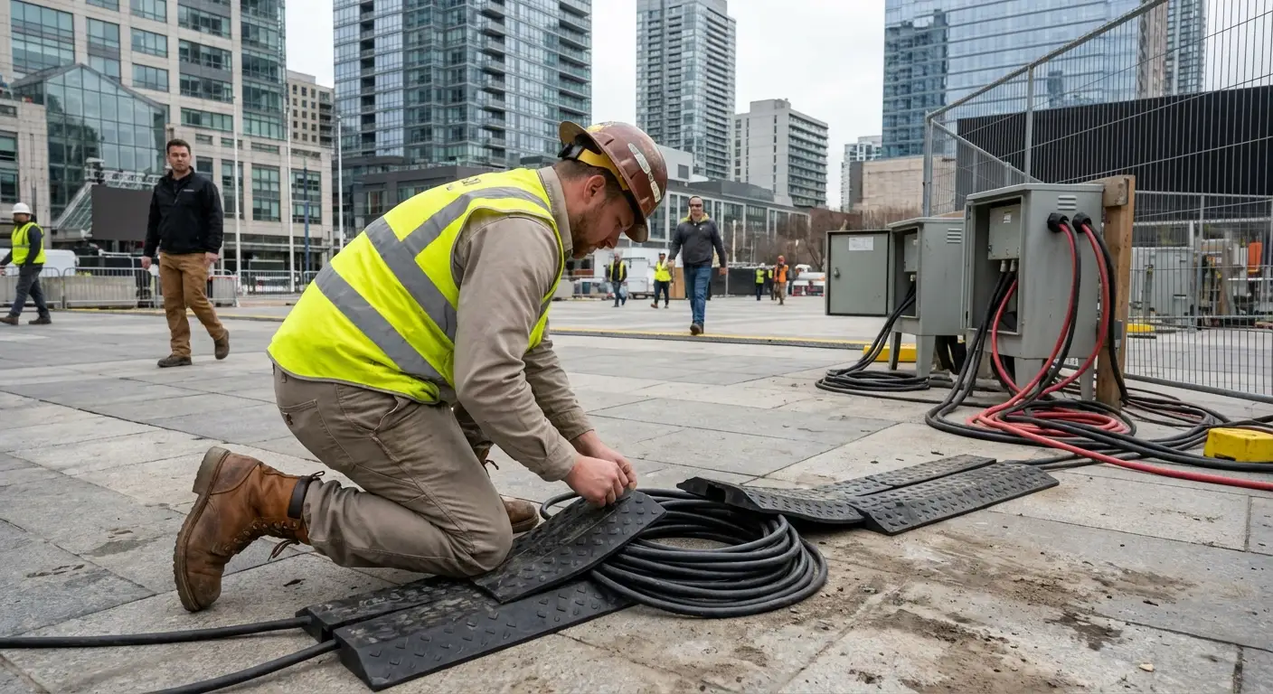 Event Power Rental Logistics in Downtown Grand Junction