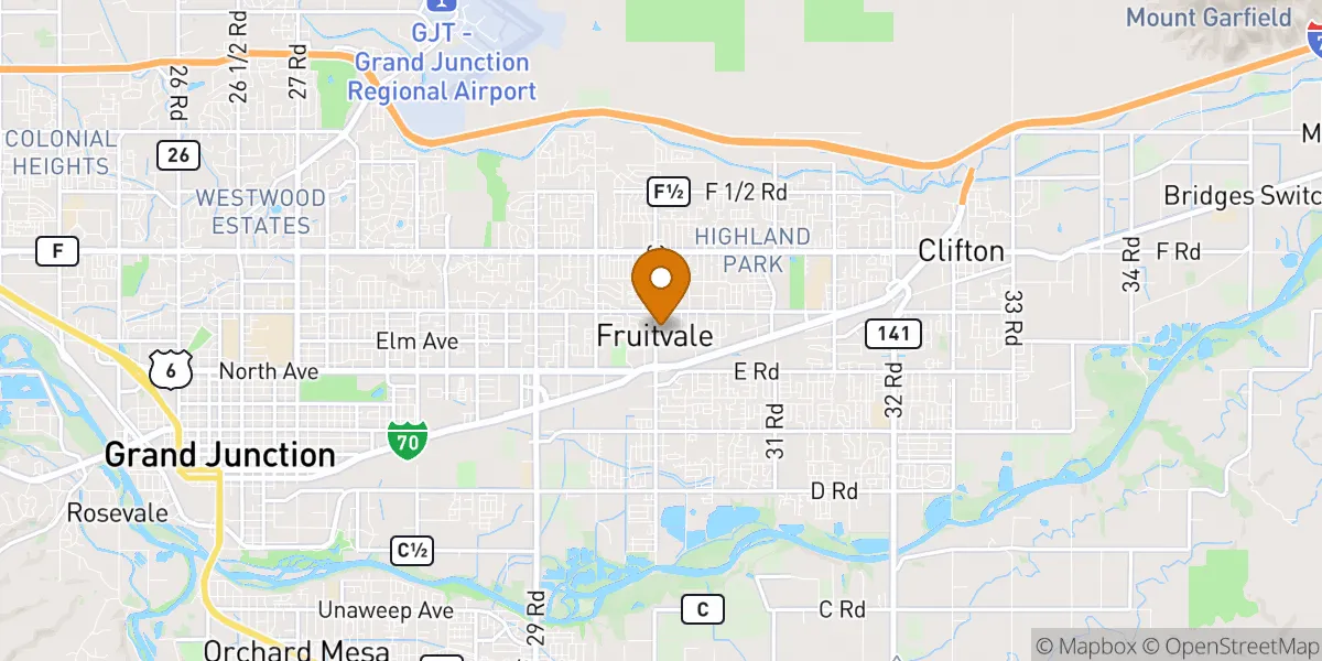  neighborhood map in Grand Junction, CO