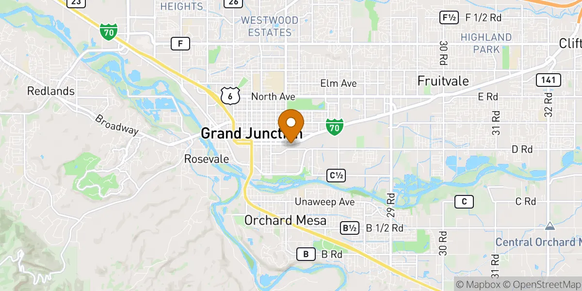  neighborhood map in Grand Junction, CO