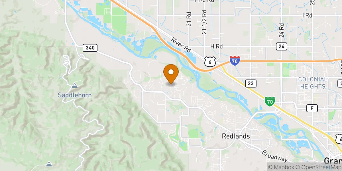  neighborhood map in Grand Junction, CO