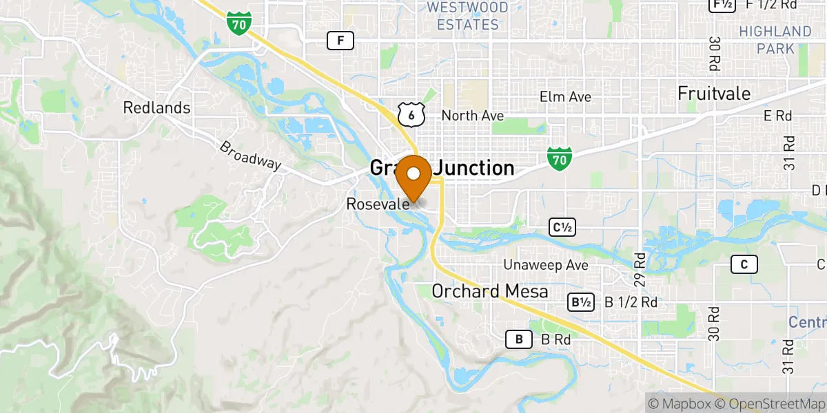  neighborhood map in Grand Junction, CO