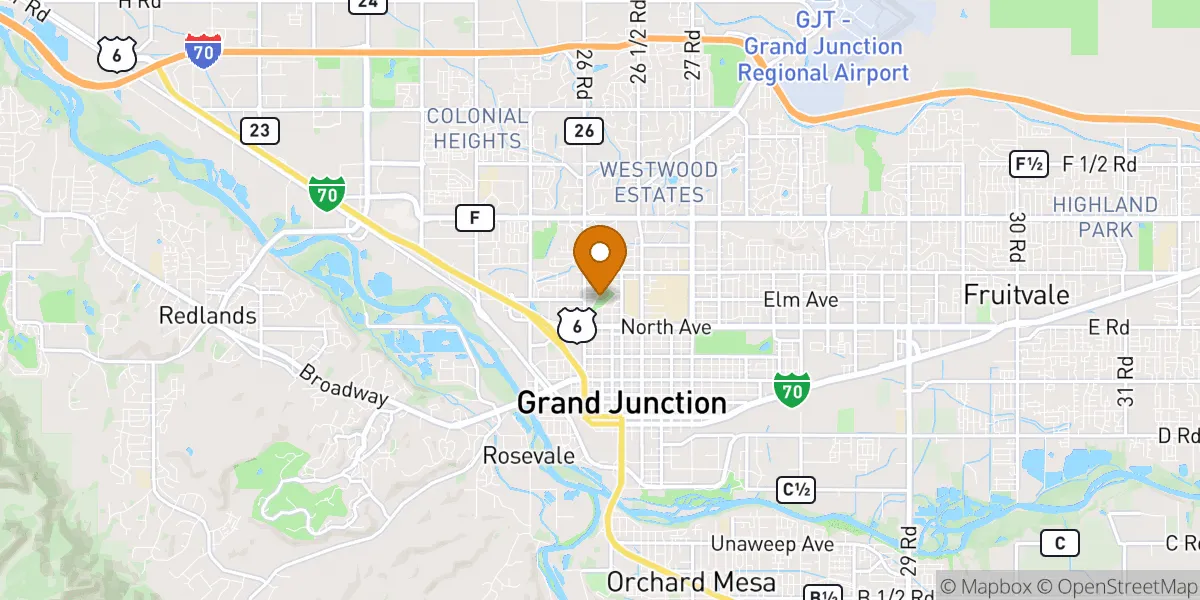  neighborhood map in Grand Junction, CO