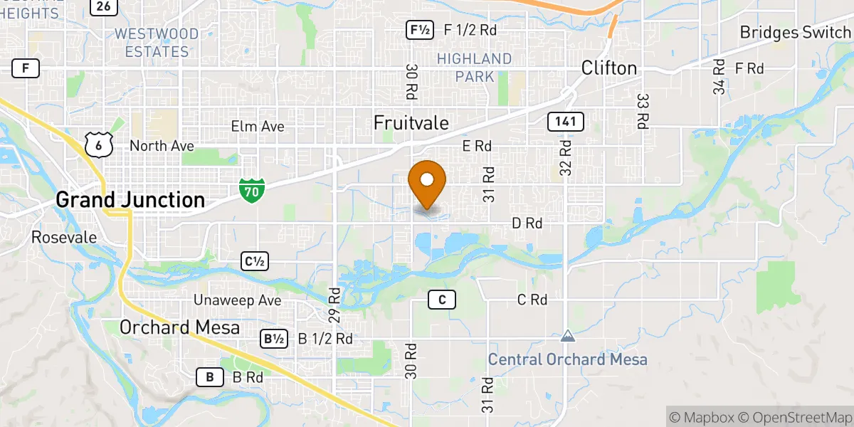  neighborhood map in Grand Junction, CO