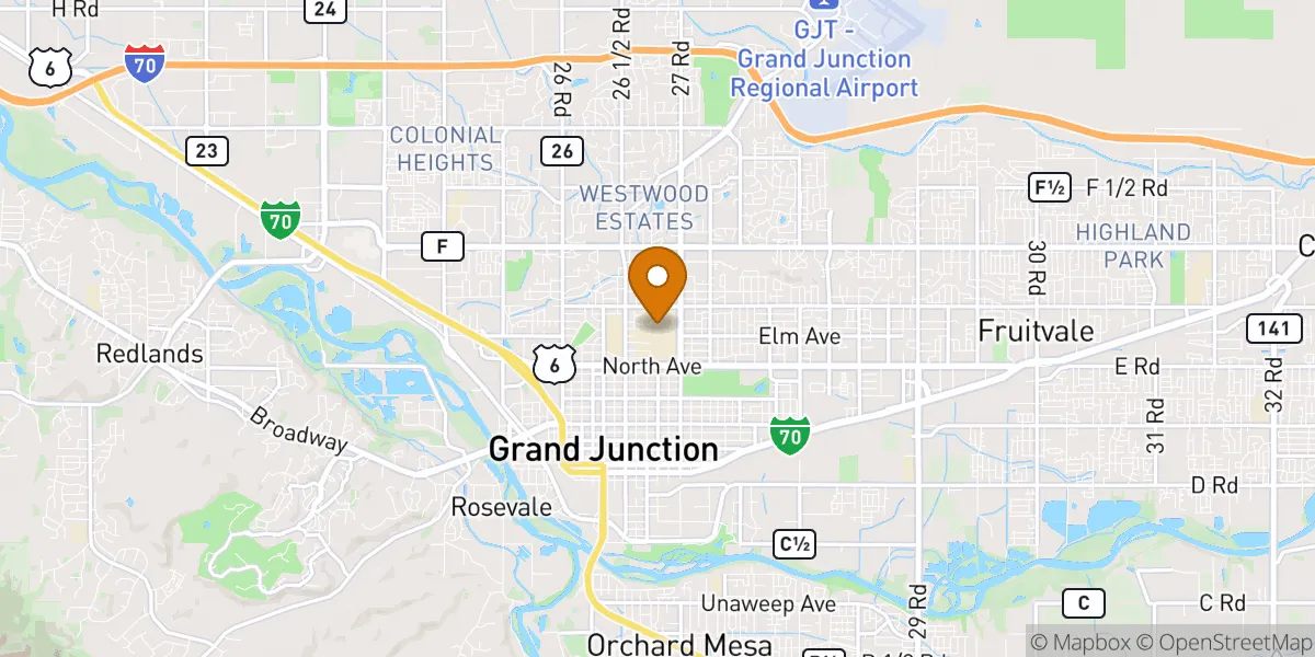  neighborhood map in Grand Junction, CO