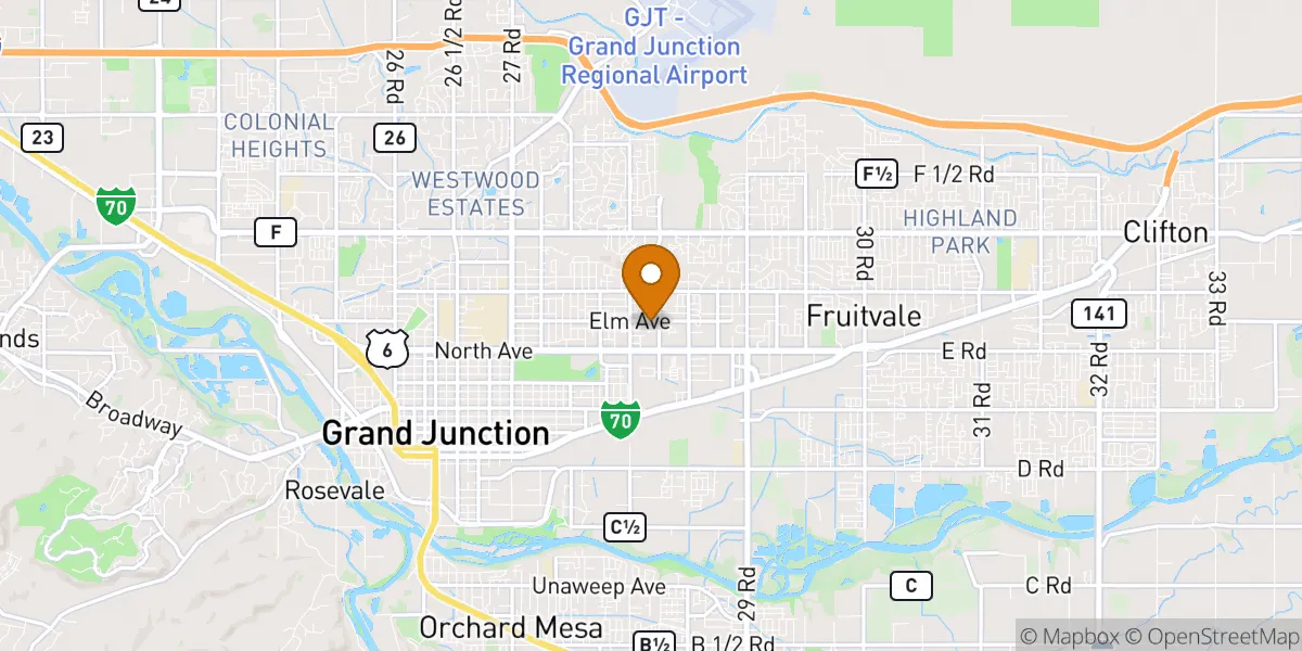  neighborhood map in Grand Junction, CO