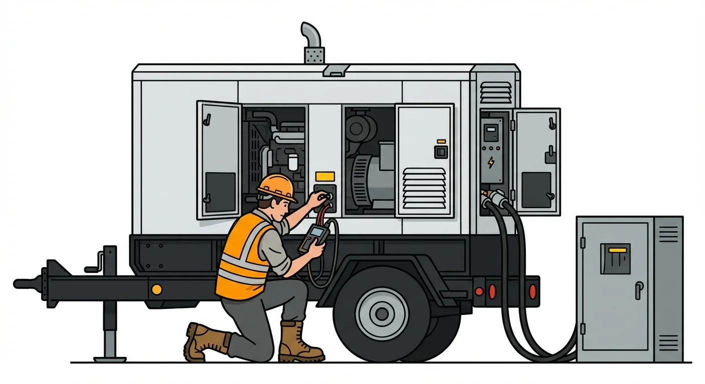 Infographic showing common sources of generator downtime in Grand Junction, CO